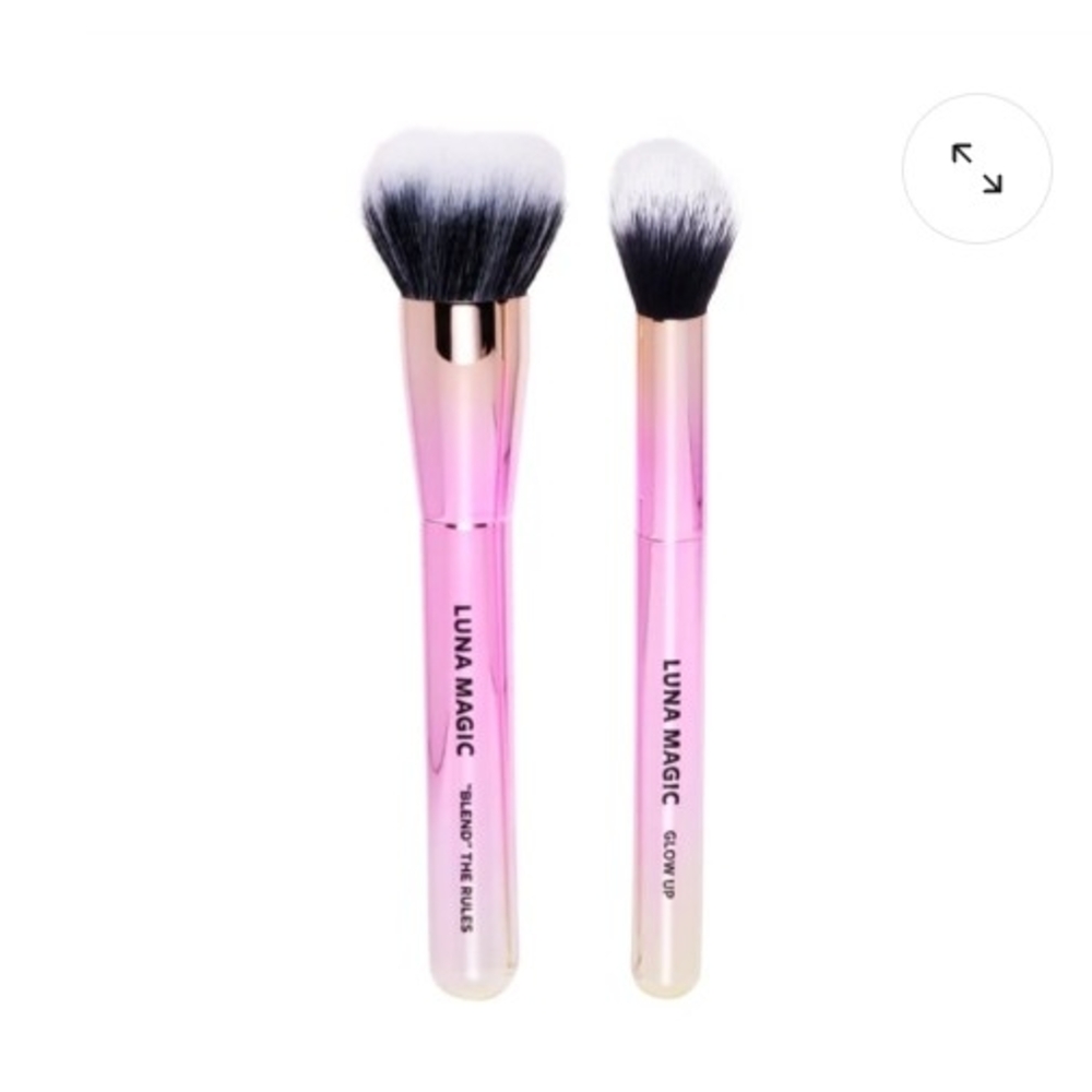 *NIP* LUNA MAGIC BEAUTY BRUSH DUO